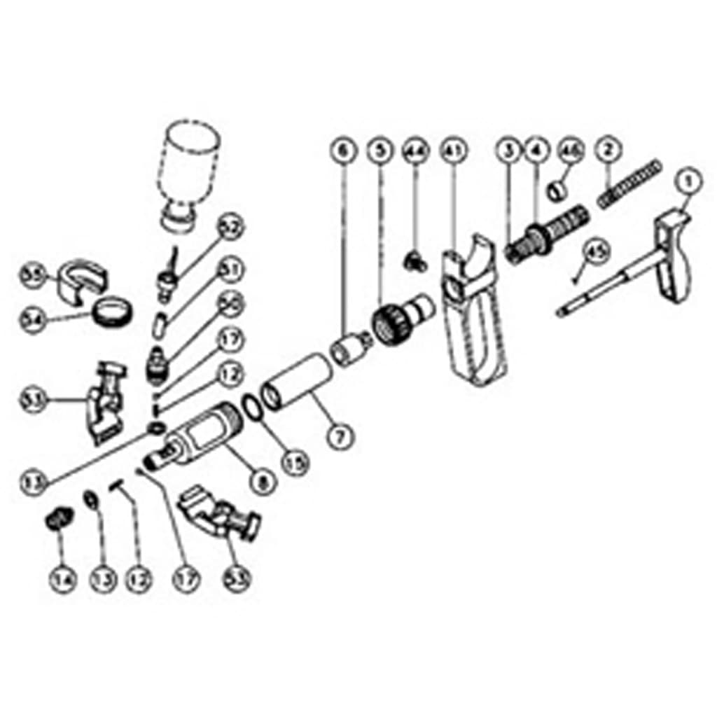 Spare part image Luer Lock needle adaptor for Socorex