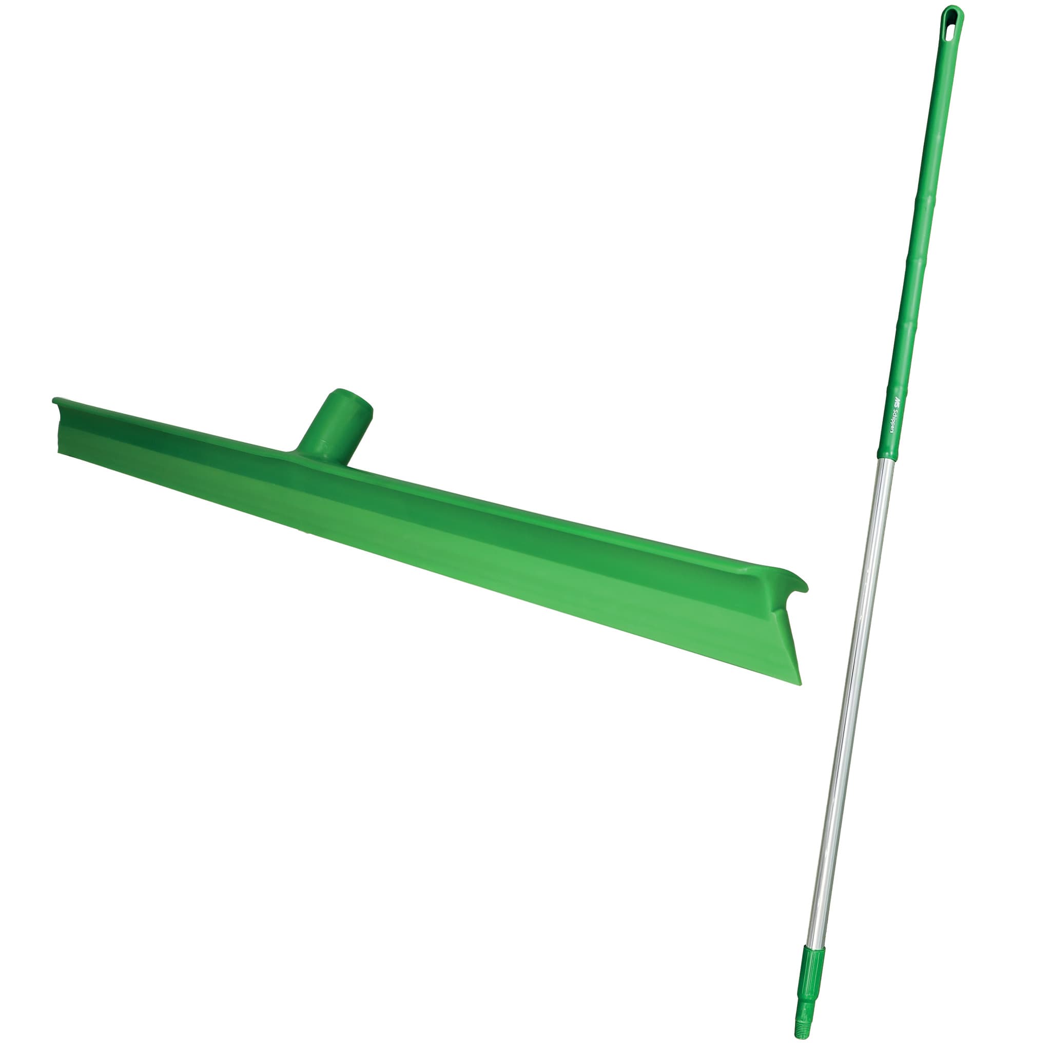 Spare part image MS Floor squeegee hygienic 70 cm + handle 150 cm, green