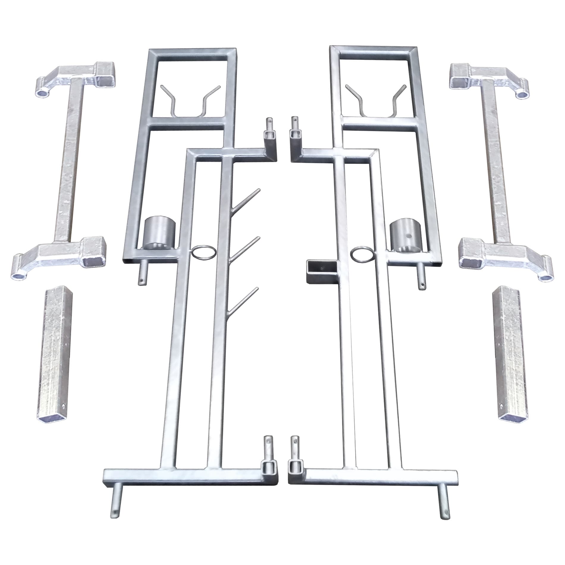 Spare part image Coupling piece for fence with door Titanium (Pro), per set