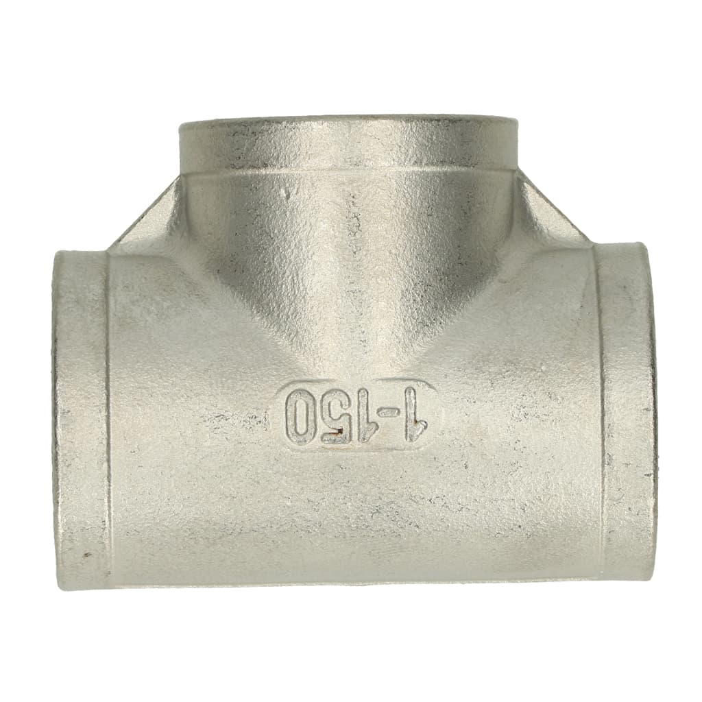 Spare part image T-piece stainless steel 1" female thread